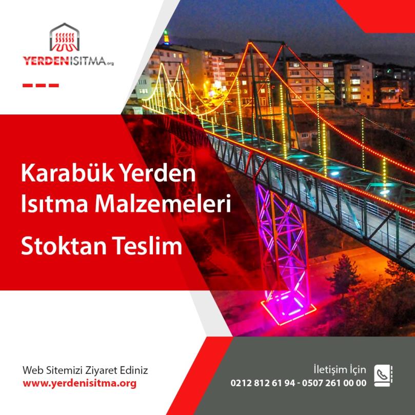 Karabük Yerden Isıtma Malzemeleri