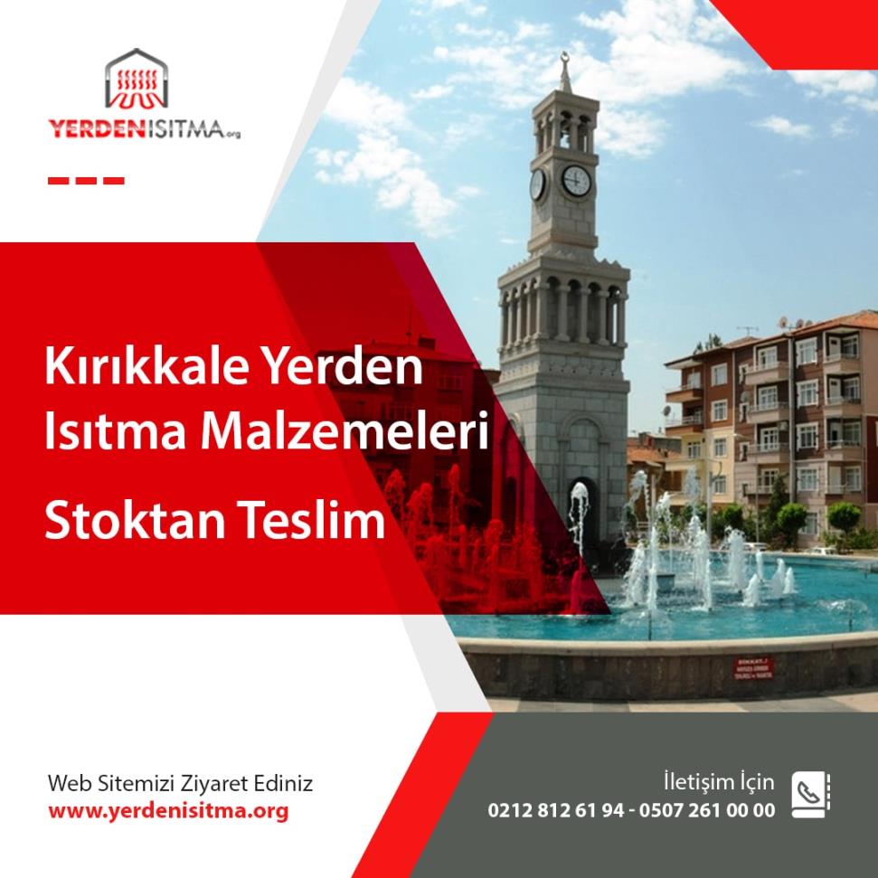 Kırıkkale Yerden Isıtma Malzemeleri