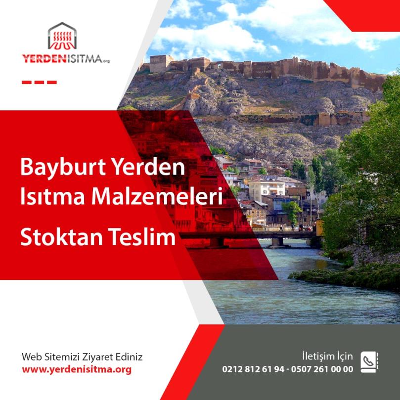 Bayburt Yerden Isıtma Malzemeleri