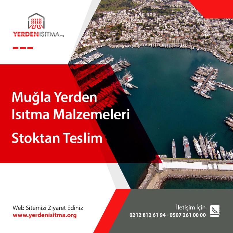 Muğla Yerden Isıtma Malzemeleri