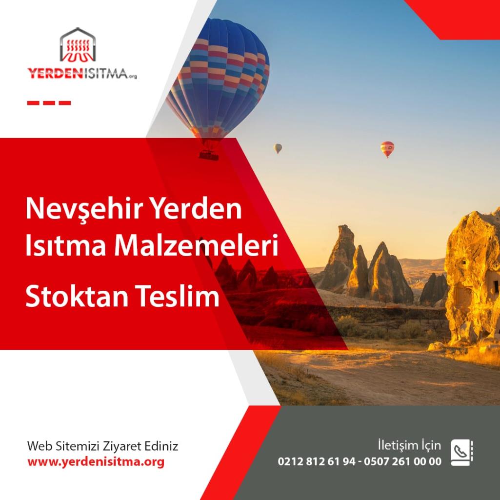 Nevşehir Yerden Isıtma Malzemeleri