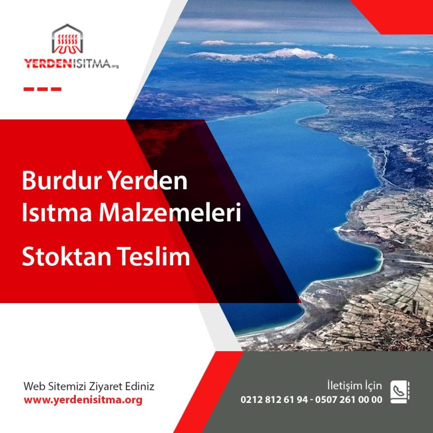 Burdur Yerden Isıtma Malzemeleri