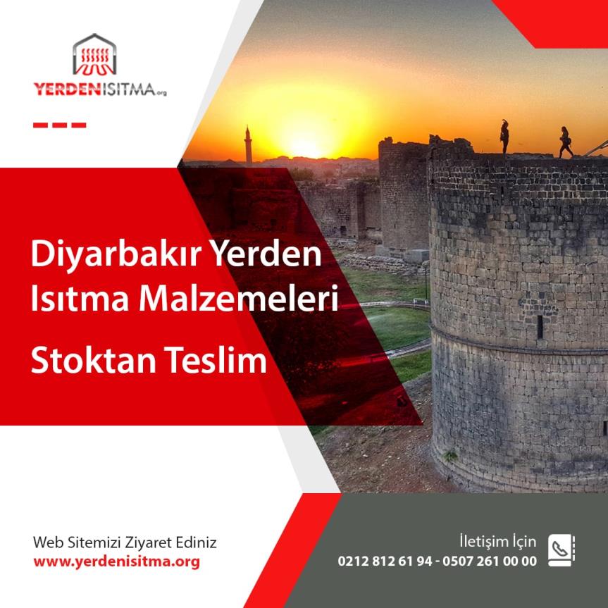 Diyarbakır Yerden Isıtma Malzemeleri