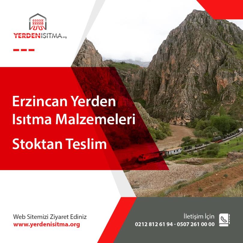 Erzincan Yerden Isıtma Malzemeleri